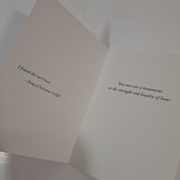 Lawson Falle Inspirational Cards Couples Scripture Floral W/Envelopes Set Of 8 - Picture 8 of 12